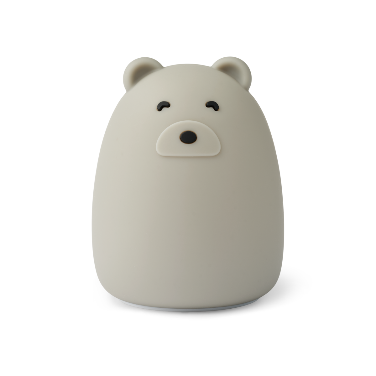 Liewood Nachtlicht "Winston" in Mr Bear Dove Blue – weiches, kabelloses Silikon-Nachtlicht in Bärenform für Kinderzimmer und Babybett.