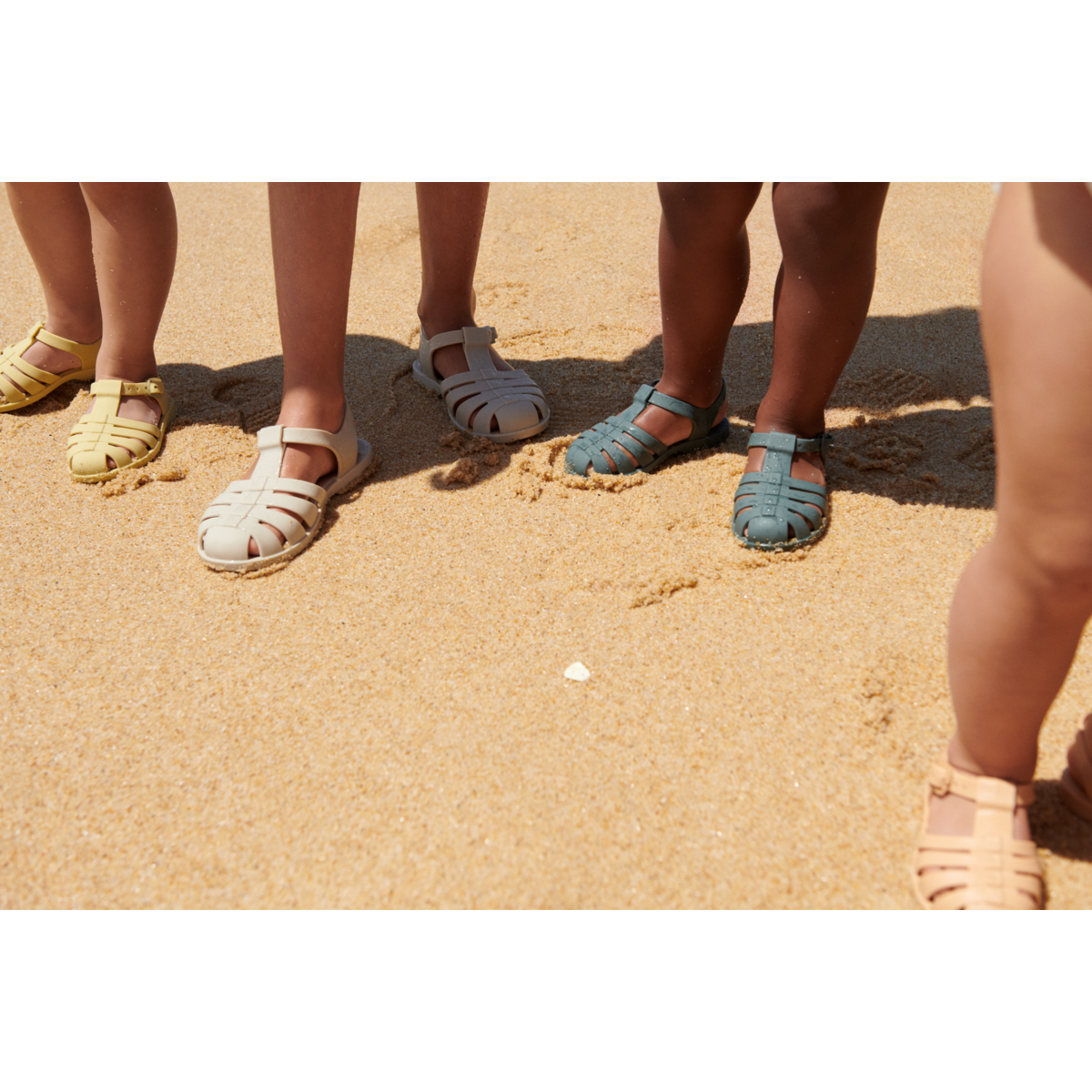 Liewood Kinder Sandalen "Bre" Dark Rose