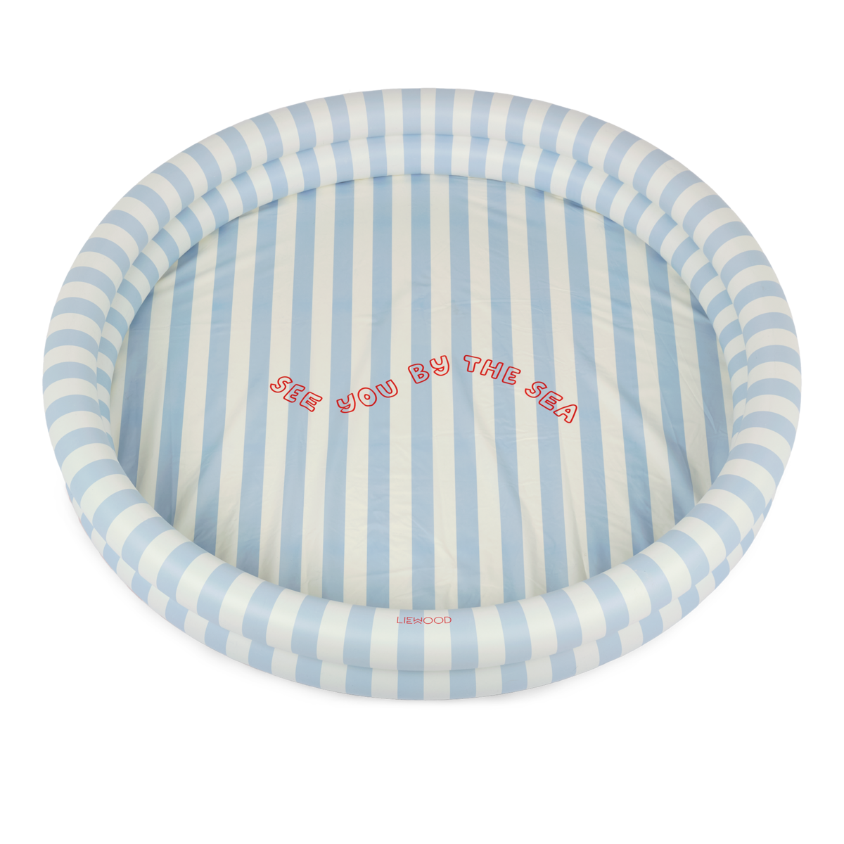 Liewood Kinderpool Jean Large in Blau-Weiß gestreift“