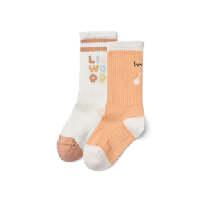 Liewood Chaussettes « Annette » Abricot clair / Crème de la Crème