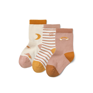 Liewood Chaussettes "Silas" Dream / Ecru Mix Lot de 3