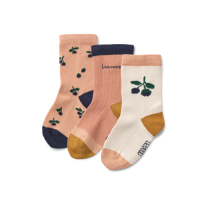 Chaussettes Liewood "Silas" Berry | Tuscany pâle
