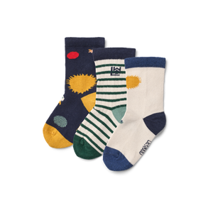 Chaussettes Liewood "Silas" Universe | Classic Navy