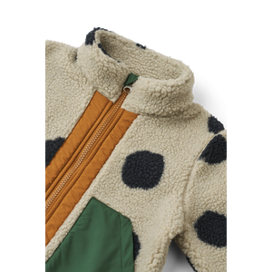Liewood Fleecejacke | Noam Spots Dots Mist