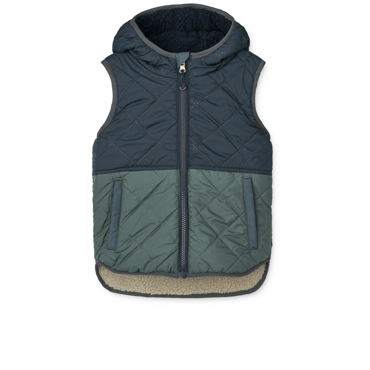 Liewood Thermo-Wendeweste "Diana" Whale Blue Mix