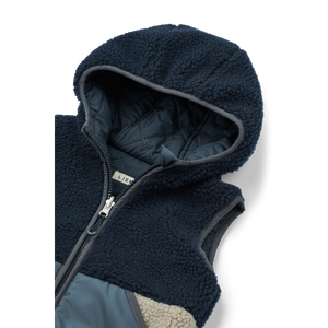 Liewood Thermo-Wendeweste "Diana" Whale Blue Mix