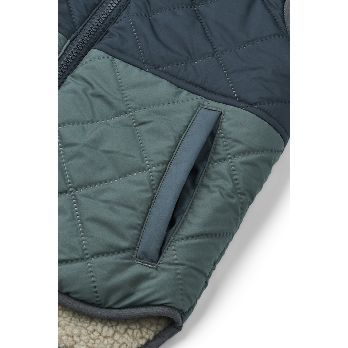 Liewood Thermo-Wendeweste "Diana" Whale Blue Mix