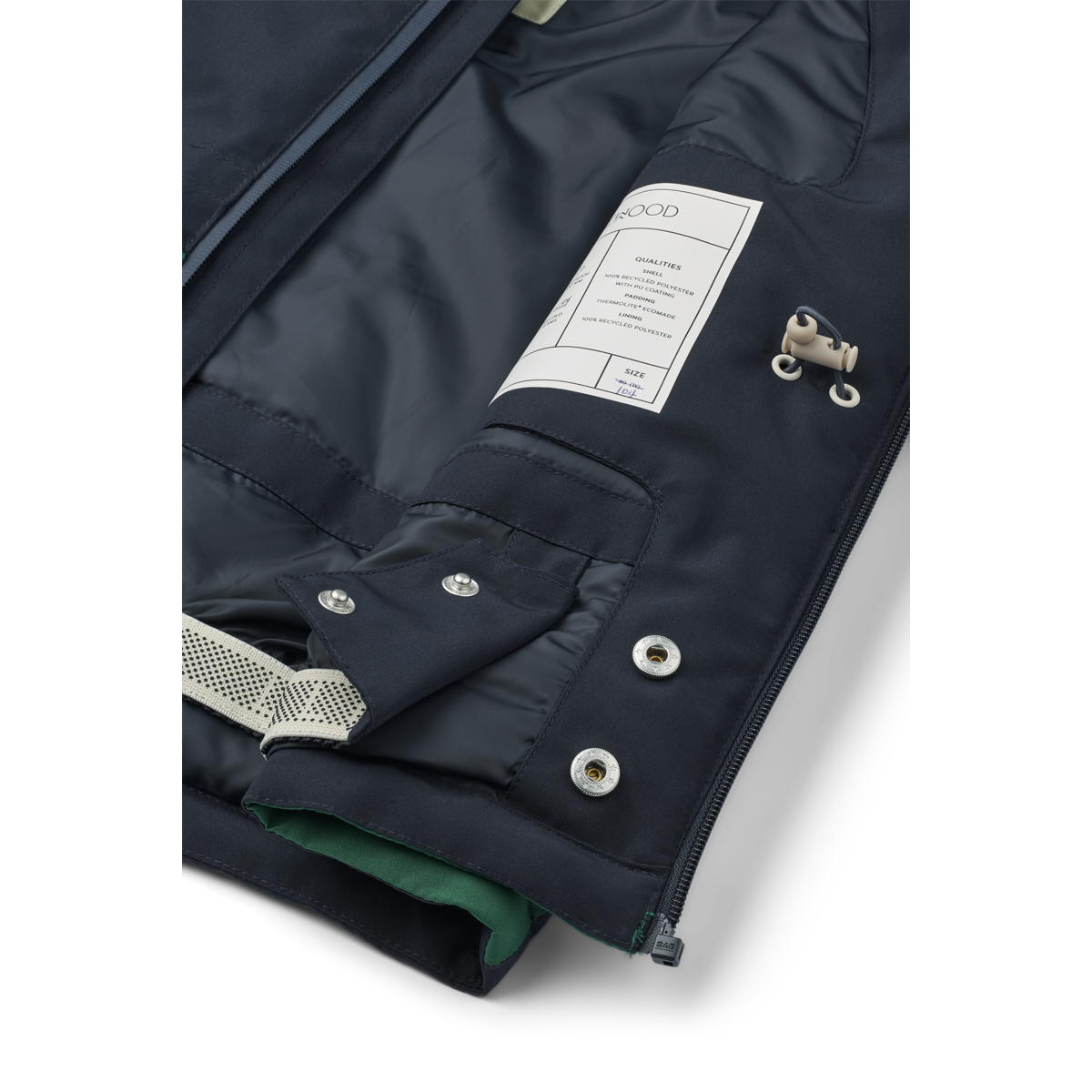 Liewood Winter-Ski-Jacke "Kalle" | Classic Navy Garden Green