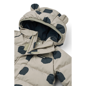 Liewood Daunenjacke mit Ohren "Adelina" Spot Dots | Mist