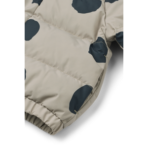 Liewood Daunenjacke mit Ohren "Adelina" Spot Dots | Mist