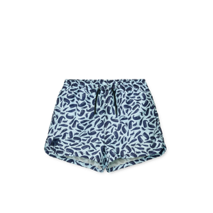 Liewood Short de bain "Aiden" Ocean / Pure Sky