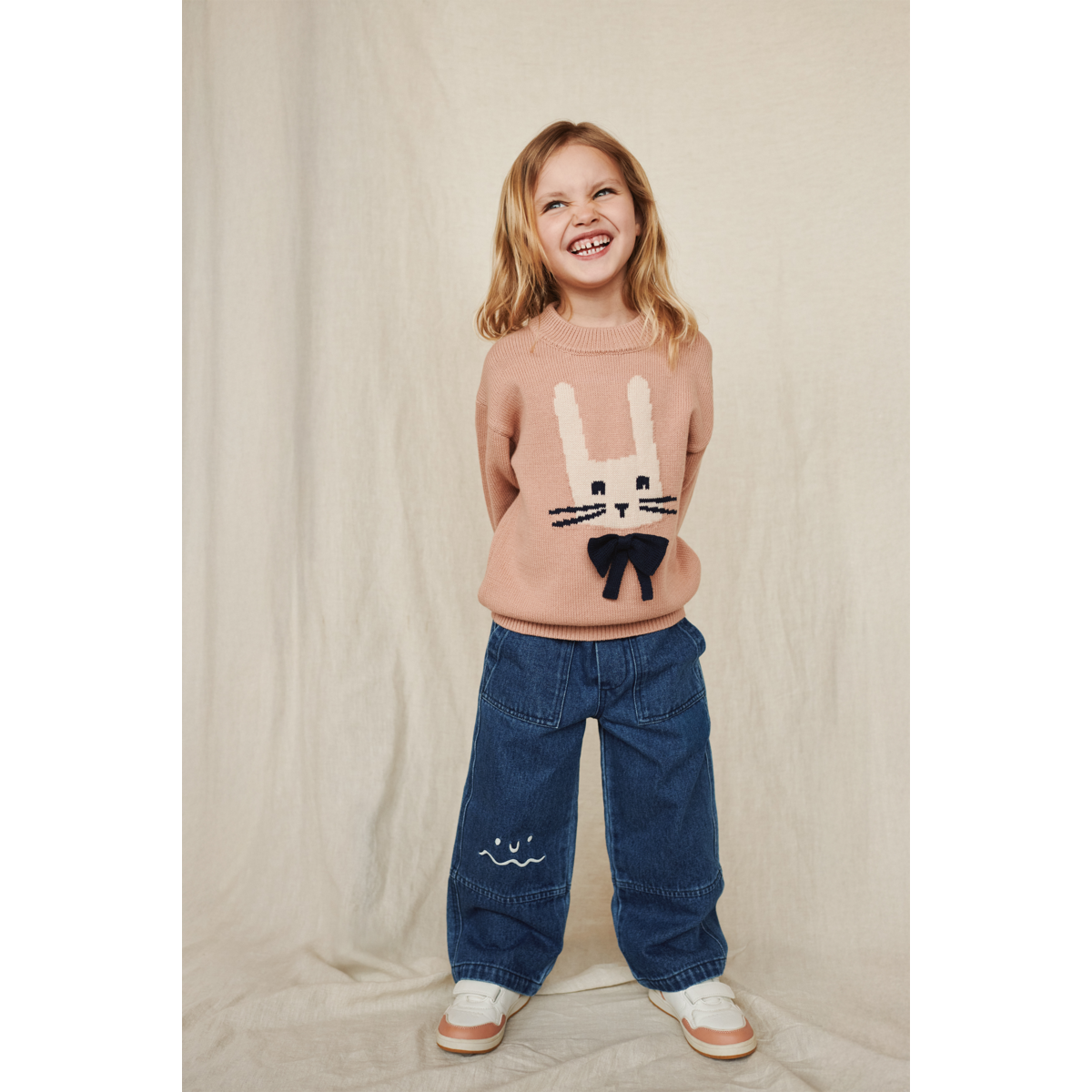 Liewood Strickpullover "Orlane" Rabbit | Pale Tuscany