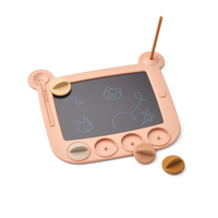 Liewood LCD-Maltablet „Venzora“ in Pale Tuscany Multi Mix – wiederverwendbares Zeichentablet mit Stempeln für Kinder