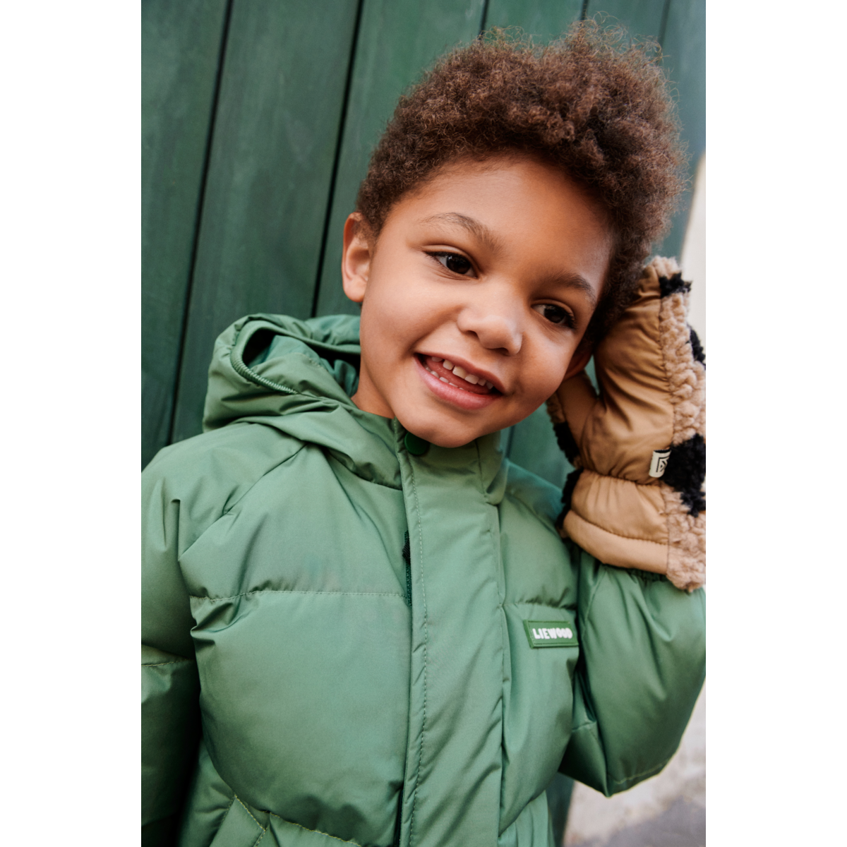 Liewood Daunenjacke "Adelina" Spots Dusty Ivy