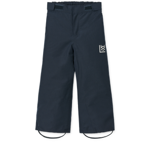 Warme blaue Kinderhandschuhe „Fallon“ von Liewood mit Fleecefutter, Gummizug und verstärkter Handfläche