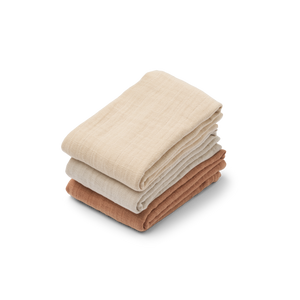 Liewood Mulltücher "Lewis" Tuscany Rose Mix 3er Set