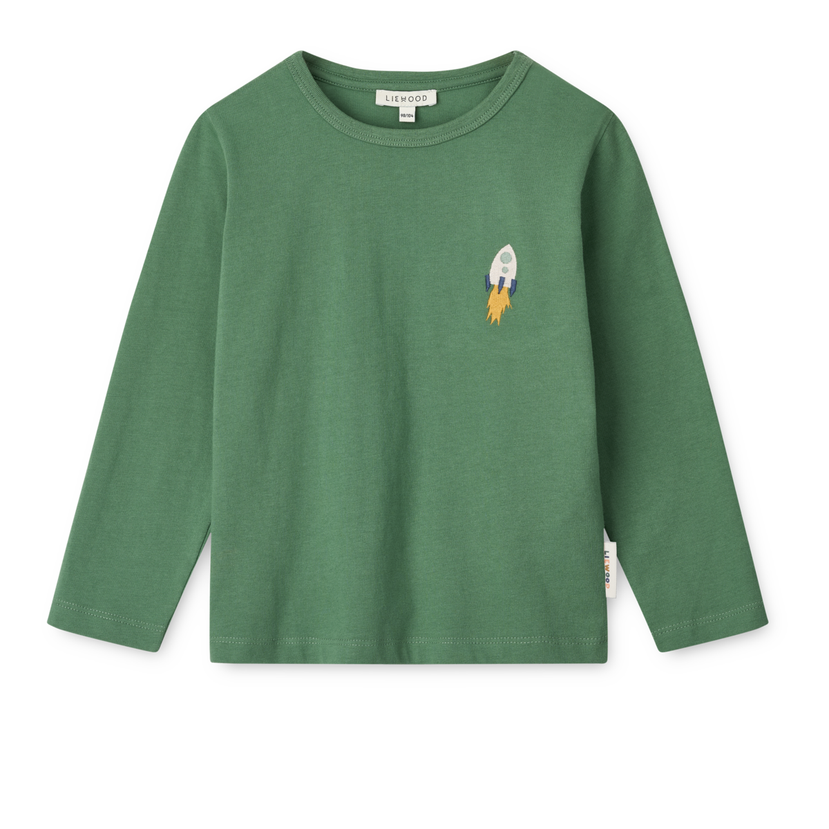 Liewood Langarm-Shirt "Apia" Love My Planet | Dusty Ivy Multi Mix