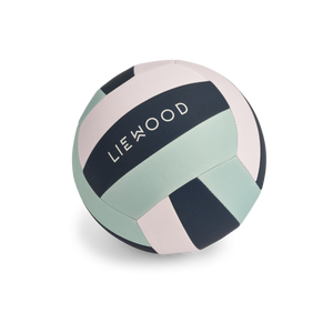 Liewood Volleyball „Villa“ Peppermint Mix, Kinder-Volleyball aus Neopren, Ø 21 cm, ideal für Strand und Garten