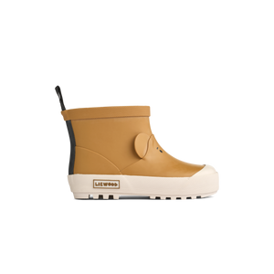 Liewood Kinder Regenstiefel 'Jesse' Bear | Golden Caramel