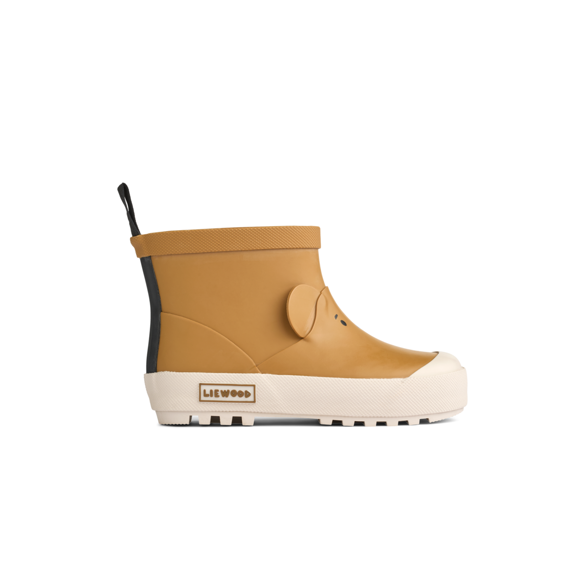 Liewood Kinder Regenstiefel 'Jesse' Bear | Golden Caramel