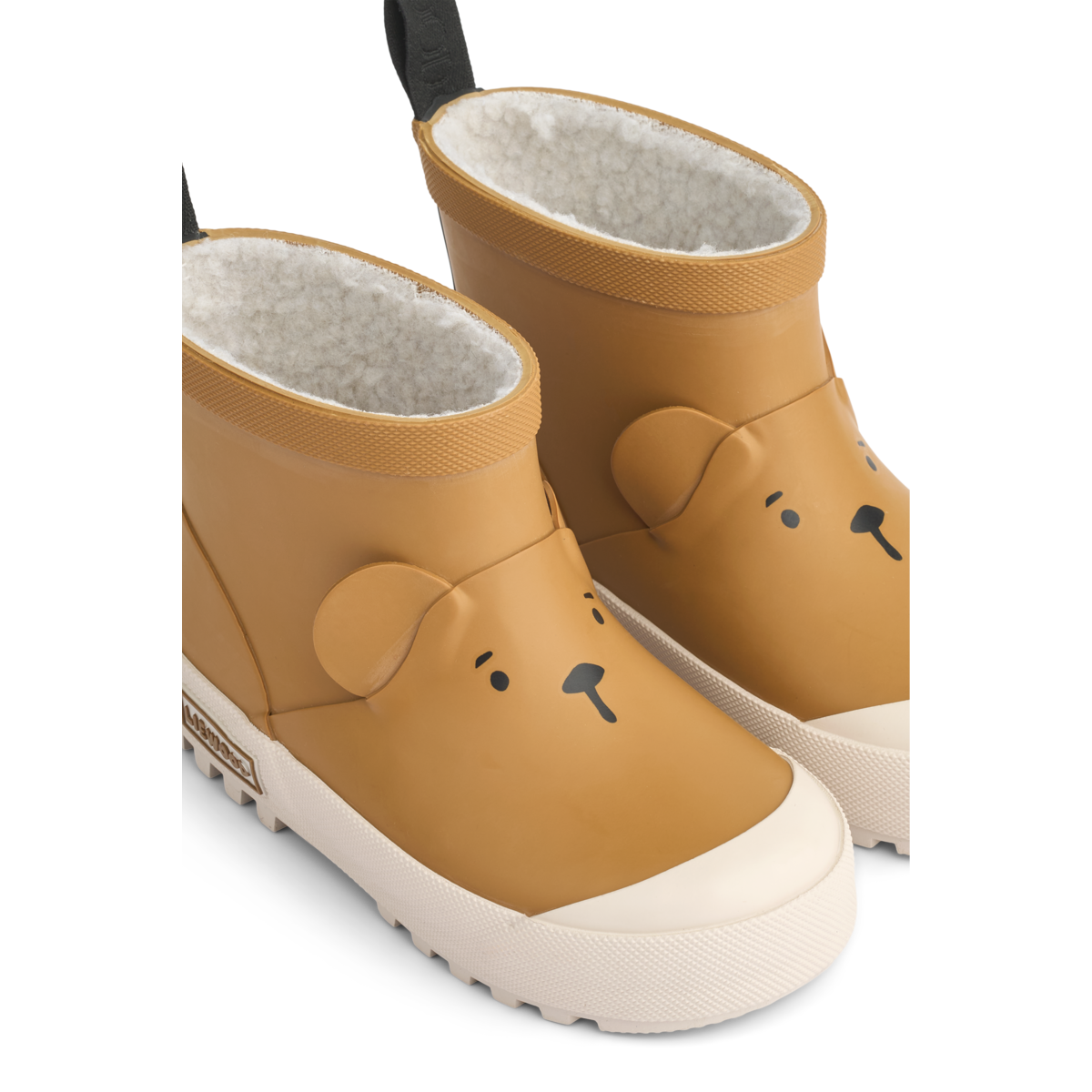 Liewood Kinder Regenstiefel 'Jesse' Bear | Golden Caramel