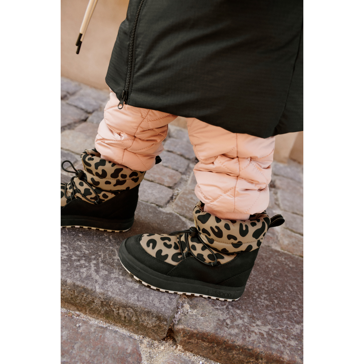 Liewood Winter Boots "Zoey" Mega Leo | Oat Mix