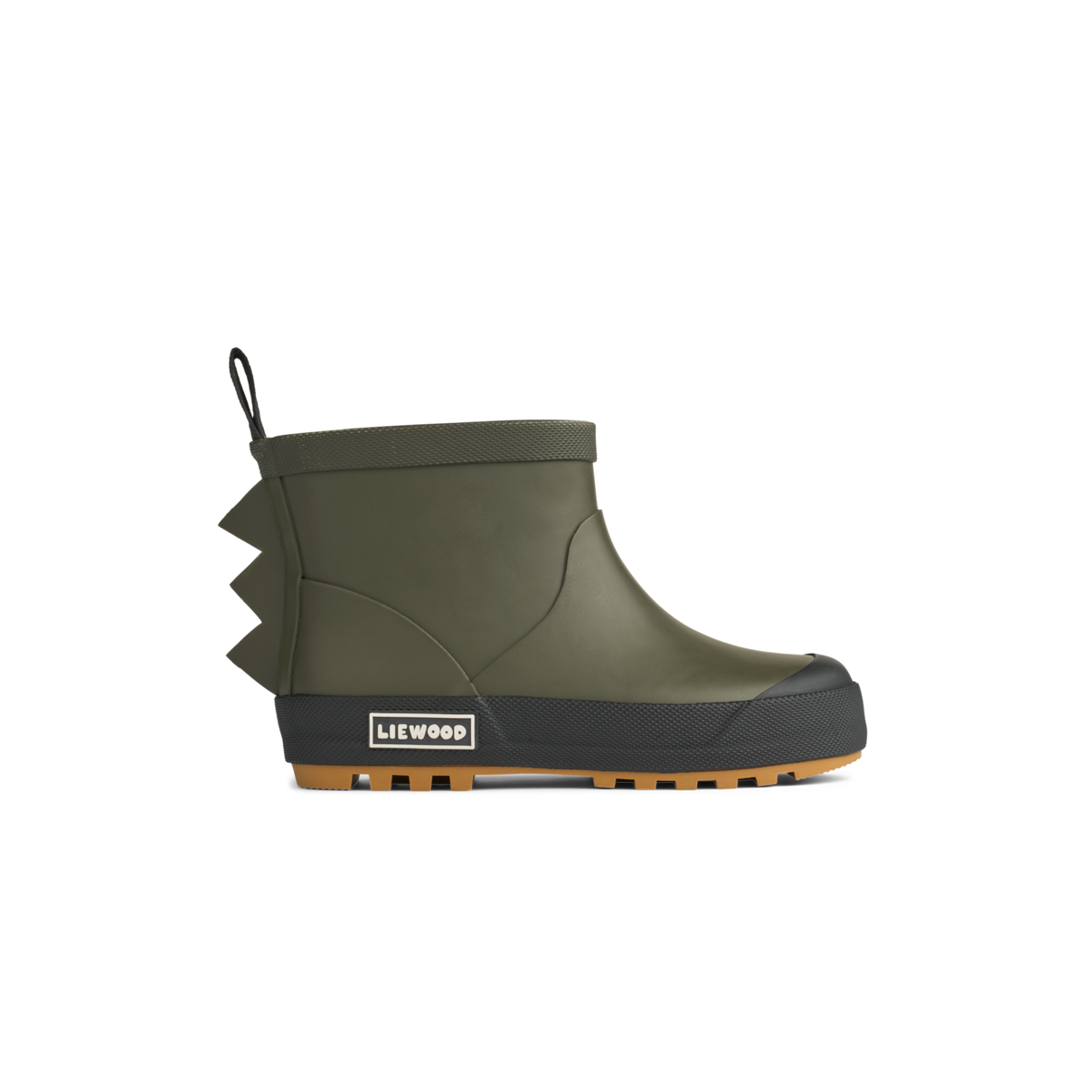 Liewood Thermo Regenstiefel 'Jesse Dino' Army Brown