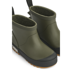 Liewood Thermo Regenstiefel 'Jesse Dino' Army Brown