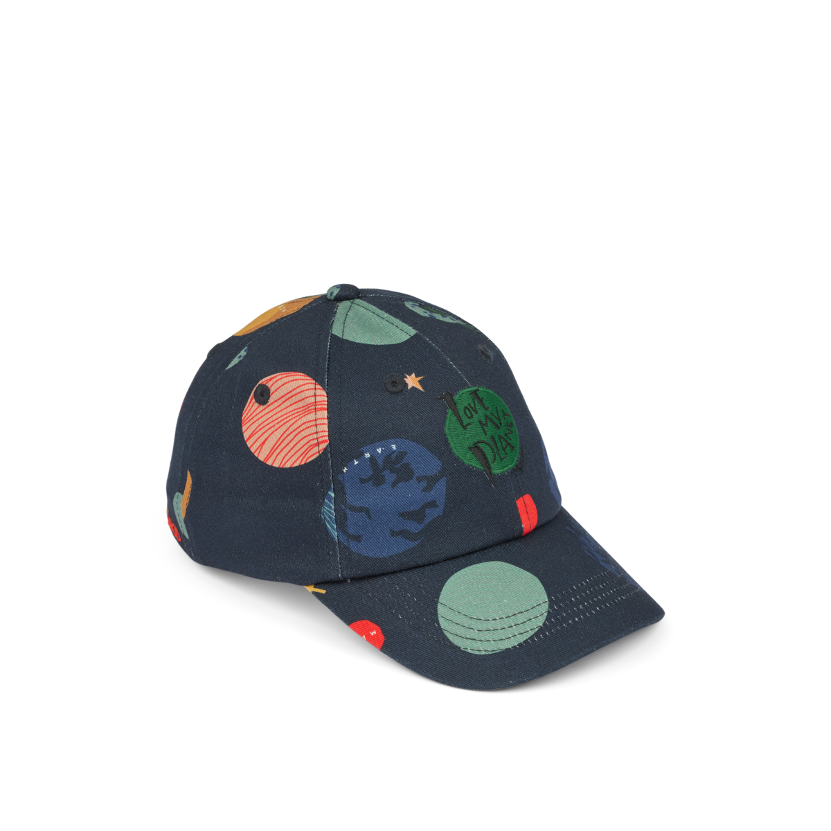 Liewood Cap Danny Universe | Classic Navy – Kinder-Cap mit Weltraum-Print