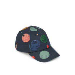 Liewood Cap Danny Universe | Classic Navy – Kinder-Cap mit Weltraum-Print