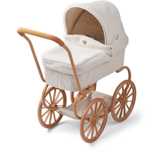 Liewood Puppenwagen Adaline Pile Mini Me Sandy aus weichem Pile-Material für Puppen und Kuscheltiere