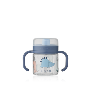 Liewood "Kylo" Tritan Sippy Cup 280ml | Dino roar / Sandy