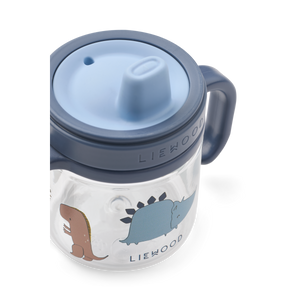 Liewood "Kylo" Tritan Sippy Cup 280ml | Dino roar / Sandy