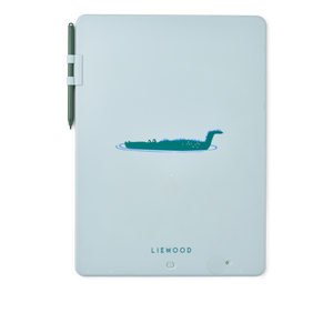 Liewood Magische Zeichentafel Zora Croco / Dove blue – Detailansicht