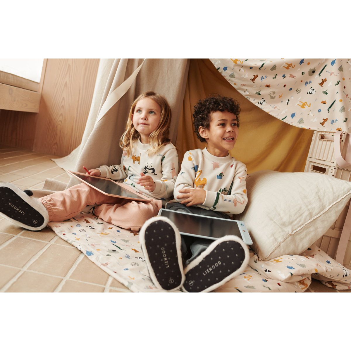 Liewood Magische Zeichentafel "Zora" | Rabbit / Pale Tuscany