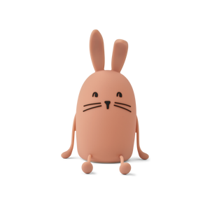 Liewood Nachtlicht Hase Evex in Pale Tuscany aus Silikon mit langen Hasenohren