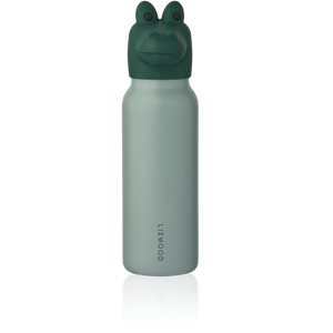 Bouteille Liewood "Falk" Crocodile | Menthe poivrée / Vert jardin 350ml