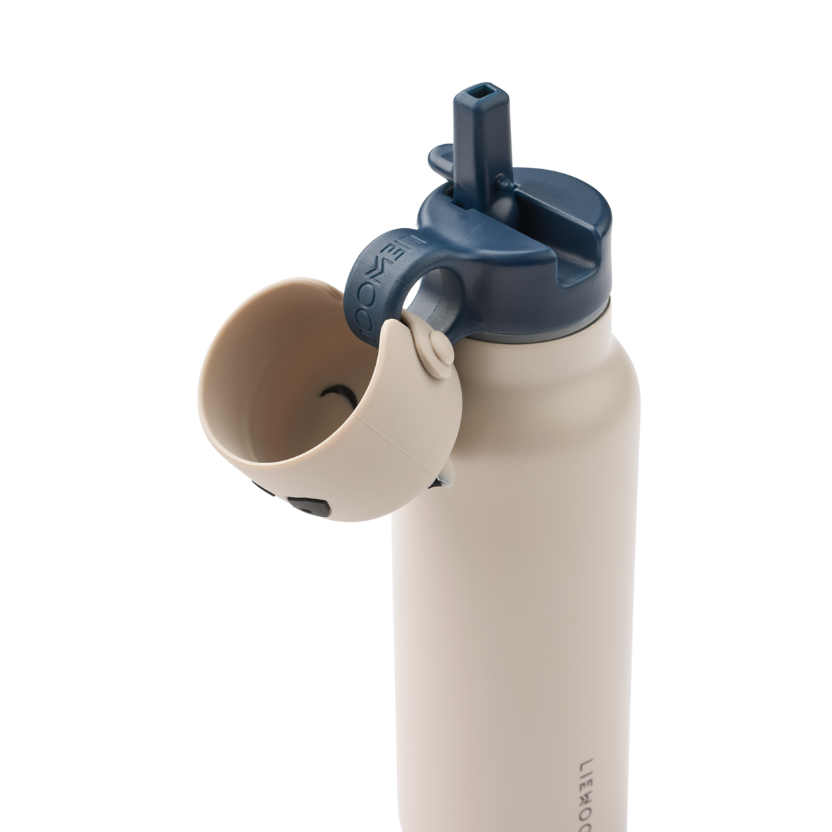 Liewood Trinkflasche "Falk" Panda | Sandy 350ml