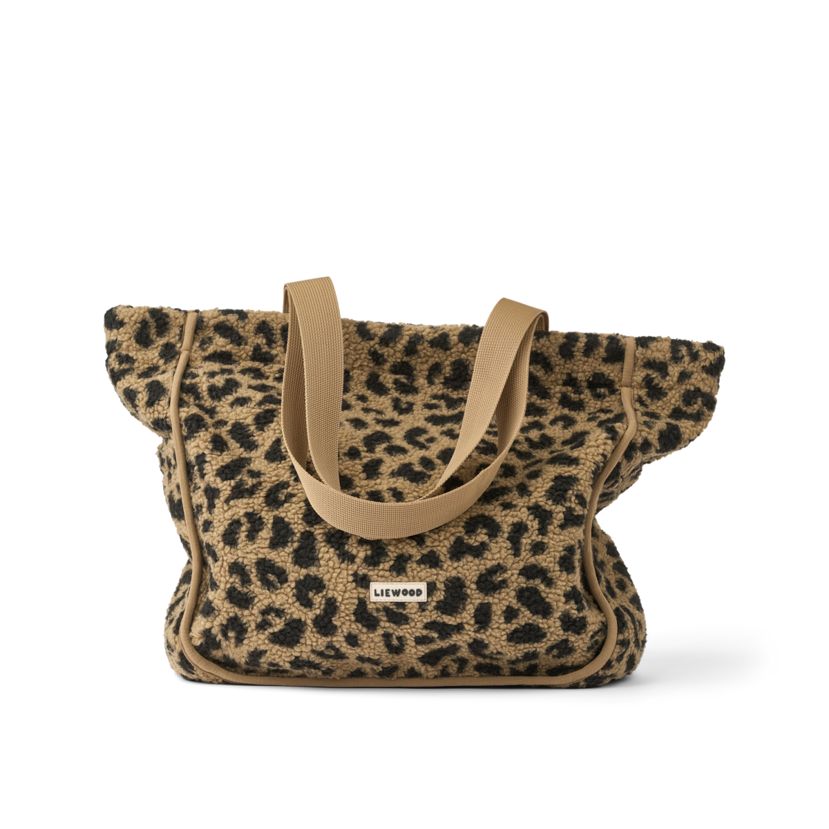 Liewood Totebag "Reed Pile" Mega Leo | Oat Mix