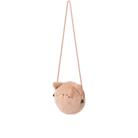 Liewood Umhängetasche Dianne in Pale Tuscany mit Katzenmotiv – kleine Kindertasche aus recyceltem Material.