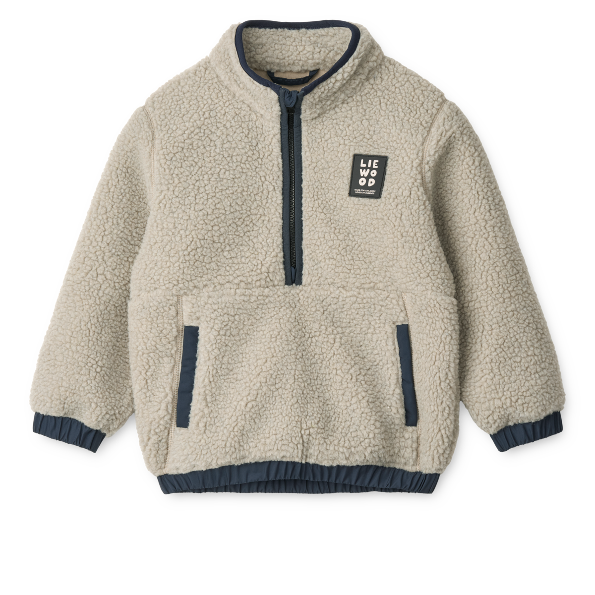 Liewood Fleece-Sweatshirt "Balou" Pile | Mist