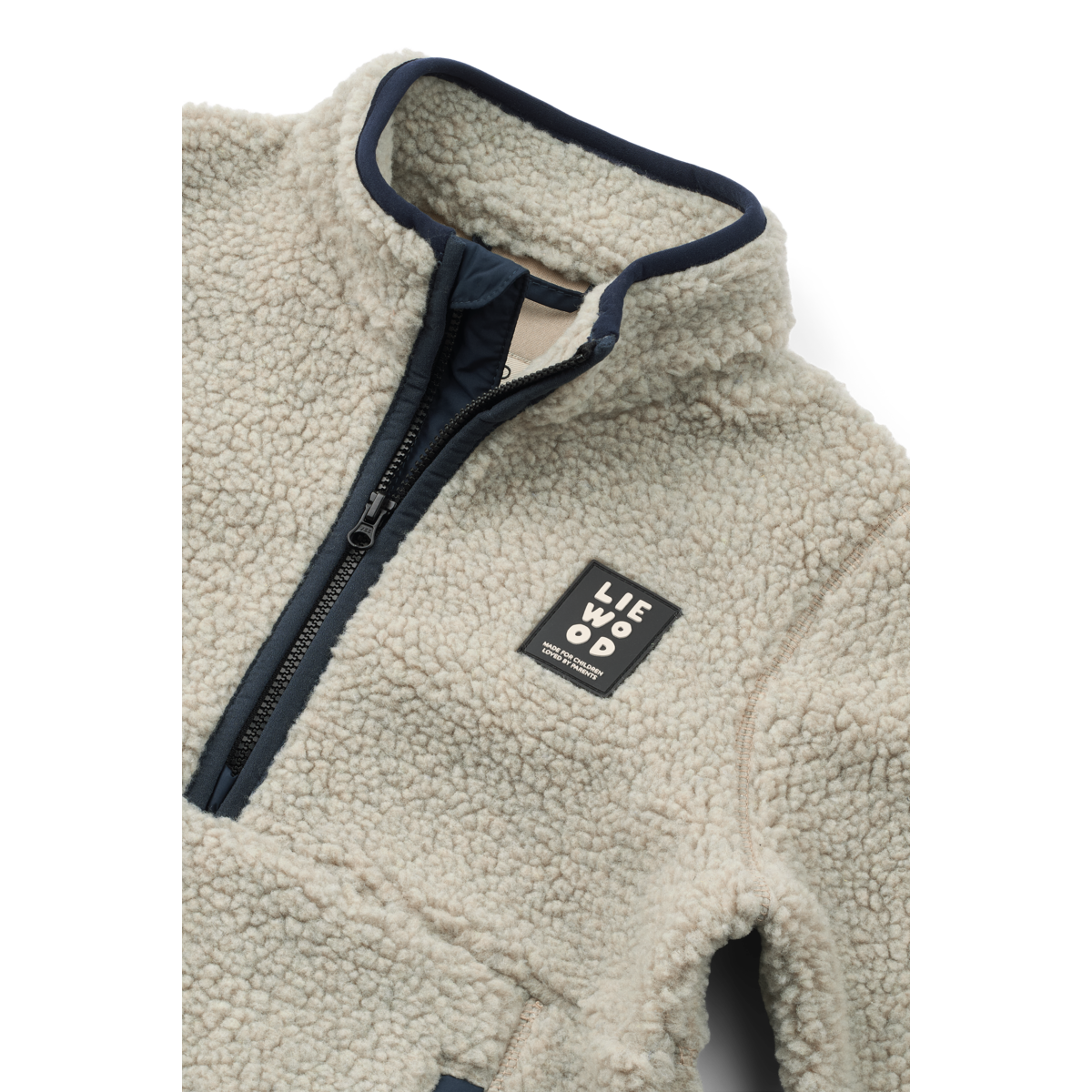 Liewood Fleece-Sweatshirt "Balou" Pile | Mist