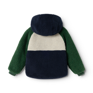 Veste réversible Liewood « Jackson » | Vert jardin multicolore