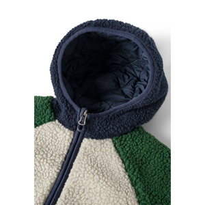 Veste réversible Liewood « Jackson » | Vert jardin multicolore