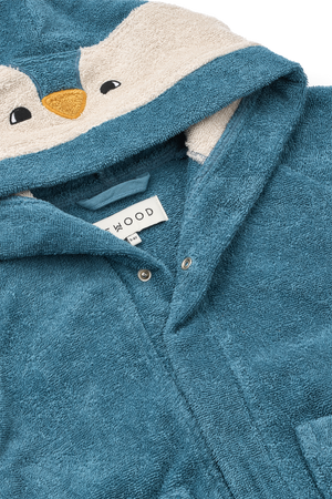 Liewood Bademantel "Lily" Penguin | Oceanview mix