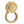 Mushie Anneau de Dentition Lion | Jaune