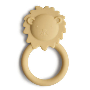 Mushie Beissring Löwe | Yellow