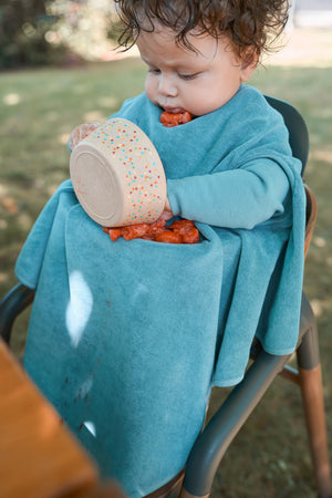 Little Casimir «Boo» Lätzchen | Dusty Ocean