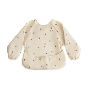 Mushie Ärmel-Lätzchen “Long Sleeve Bib“ | Bees