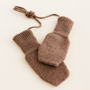 Hvid Baby Handschuhe "Fiza" Mocha